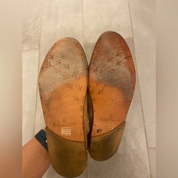 Beek Puffin Leather Booties Brown Size 6 - Picture 3 of 6